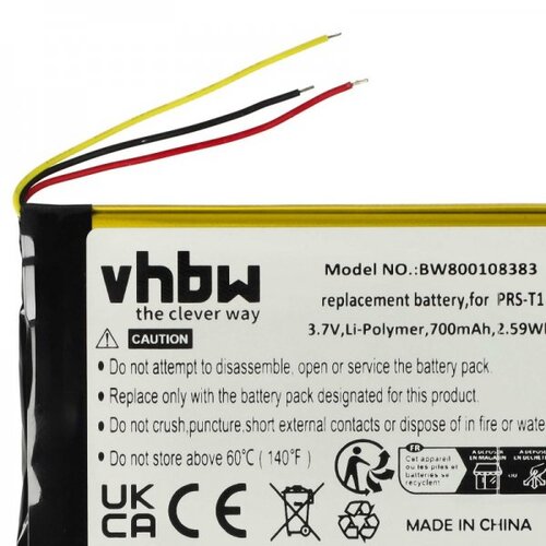  Baterija za Sony Portable Reader PRS-T1 / PRS-T2 / PRS-T3, 700 mAh Cene