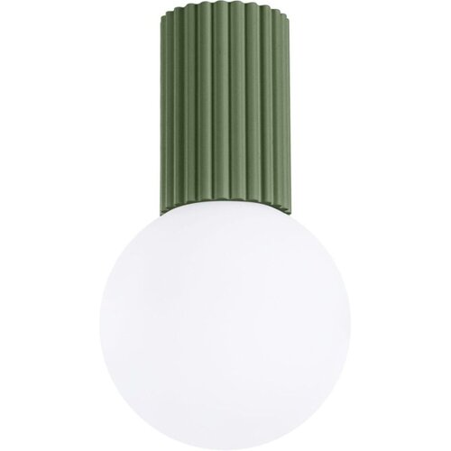 Sollux SL.1723 - Plafonsko svetlo za kupatilo HALO 1xG9/8W/230V IP44 zeleno Slike
