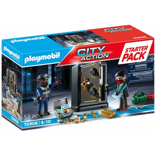 Playmobil Začetni set Rop Banke 70908 - City Action, (20395678)