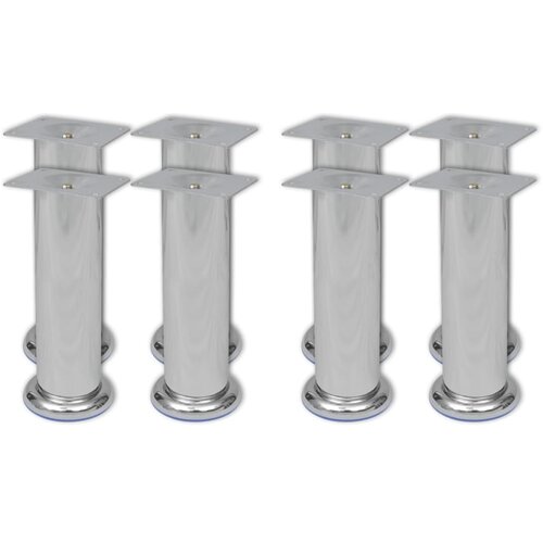 vidaXL Noge za kauč 8 kom okrugle kromirane 180 mm Cijene