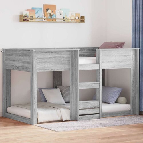  Postelja na vzkraj za otroke Siva Sonoma 80 x 200 cm, (5000137052) Cene