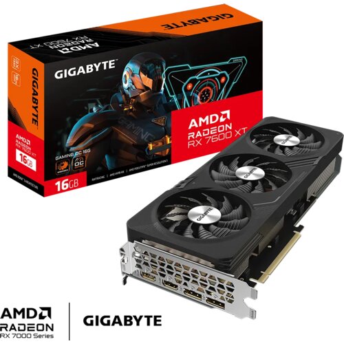  grafična kartica gigabyte radeon rx 7600 xt gaming oc 16G, 16GB GDDR6, pci-e 4.0 Cene