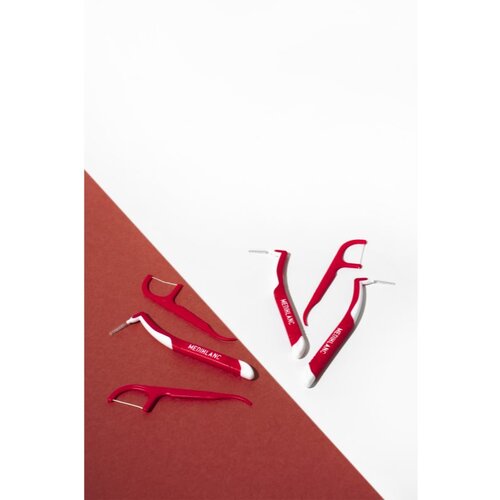 MEDIBLANC Dental Floss Picks zubne čačkalice s koncem 50 kom Slike