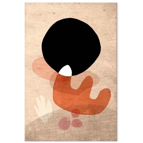  Slika - Black Stone (1 Part) Vertical 40x60 Cijene