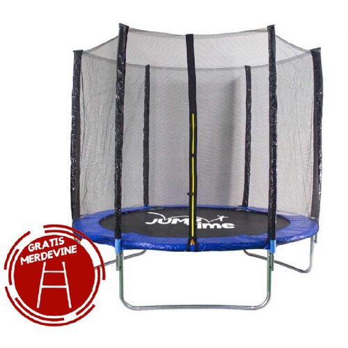 Jump Time Trambolina 244cm + GRATIS MERDEVINE za trambolinu Slike