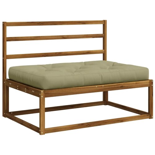  Jastučić za palete VIANEN 100% poliester Svijetlo zelena - Svijetlo zelena 120 x 60 x 12 cm Slike