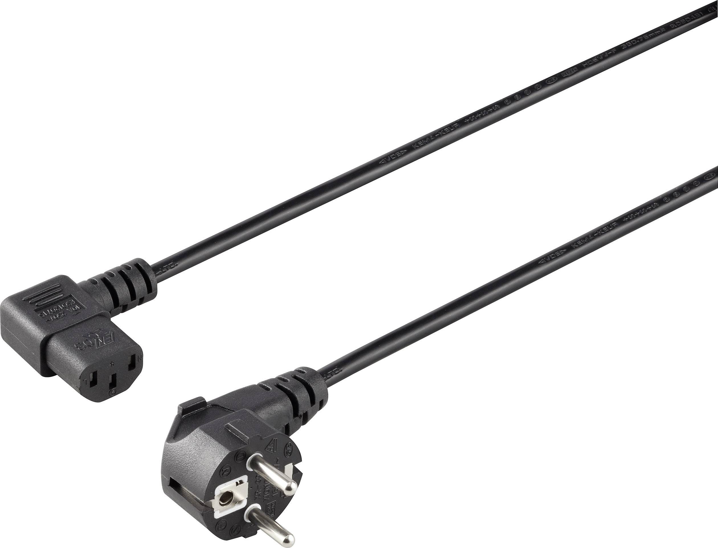sygonix SY-5042718 hladne naprave priključni kabel črna 1.50 m, (20414597) Cene