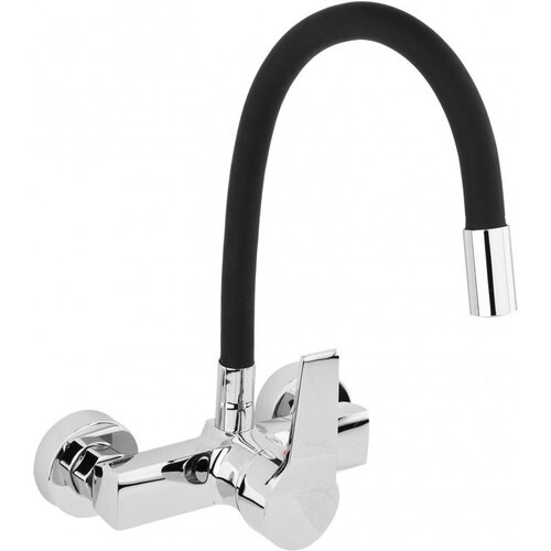  Mje&amp;scaron;alica flexi, zidna kuhinjska, crna T75670 (3709) Slike