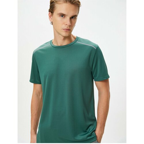 Koton Sports T-Shirt Reflector Printed Short Sleeve Crew Neck Cene