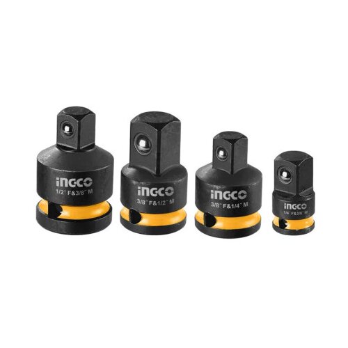 INGCO TOOLS Gedore set 4/1 (1/2-1/4-3/8-3/8) HKISAD12438 Slike