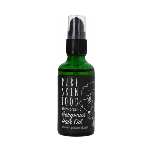 Pure Skin Food organic gorgeous hair oil mallow - passion flower