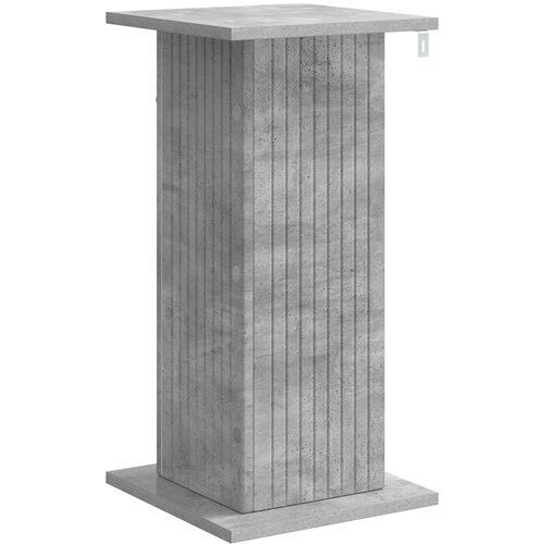  Stalak za biljke 2 pcs Betonska siva 30,5 x 30 x 60,5 cm Slike
