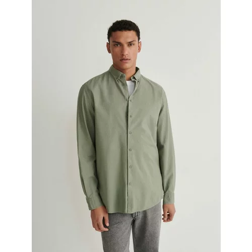 Reserved srajca comfort fit - zelena
