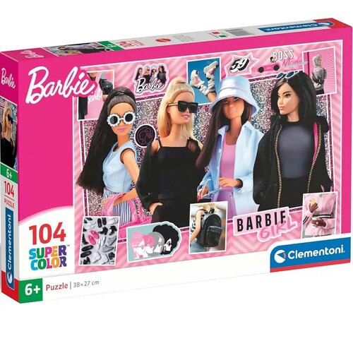 Clementoni Modne Barbie lutke 104-delna Supercolor sestavljanka - Cene