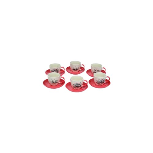  Šalica set 170CC porculan 4067P/4066P pink cvijeće Cijene