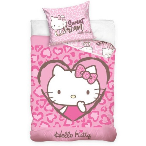 Hello Kitty OTRO&amp;Scaron;KA POSTELJNINA 140/200 cm renforc&amp;eacute; Slike