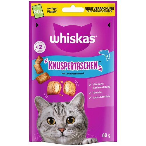Whiskas hrskavi jastučići - Losos 60 g Cijene