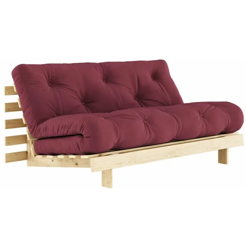 Karup Design Crveni kauč na razvlačenje 160 cm Roots -