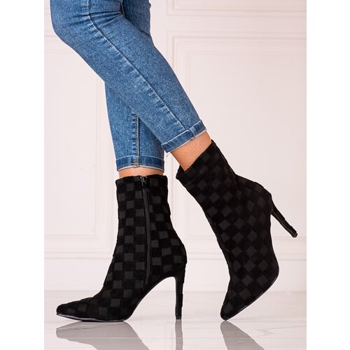 SHELOVET High fitted women&amp;#039;s ankle boots on heel Slike