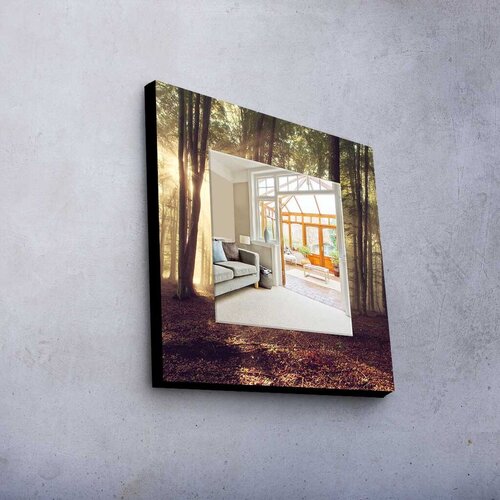 Wallity ogledalo MA-085, 50x50cm Cene
