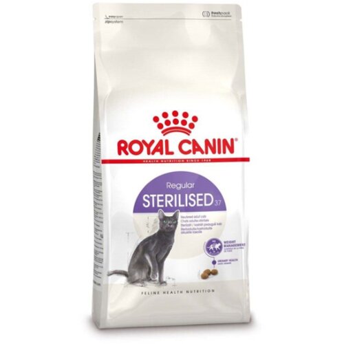 Royal Canin STERILISED 37 – za kastrirane mačke koje pokazuju sklonost ka gojenju 400g Slike