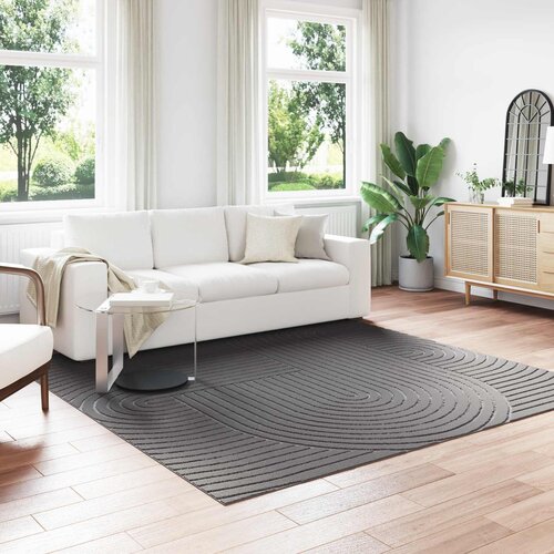  Tepisi za područja PALMERAS Antracit 240 x 240 cm Poliester Cijene
