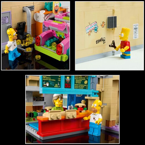 Lego icons - the simpsons&amp;trade;: krusty burger (10352) Slike