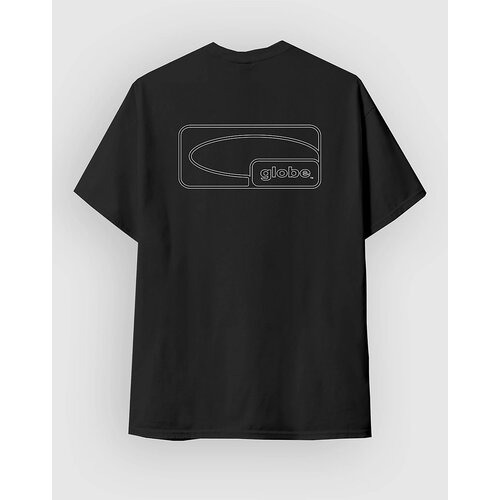 Globe Block T-Shirt black Cene