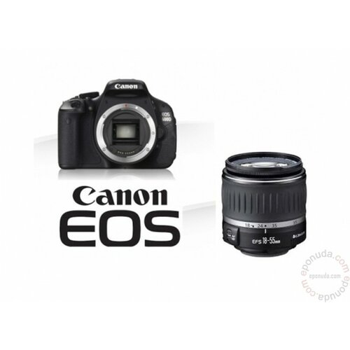 Canon EOS 600D 18-55mm III DC digitalni fotoaparat Slike