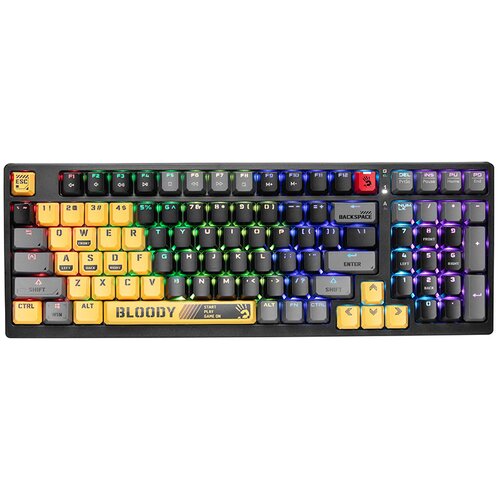 A4Tech BLOODY S98 USB Sports Lime mehanska tipkovnica (BLMS Red Switches), (21259958) Cene