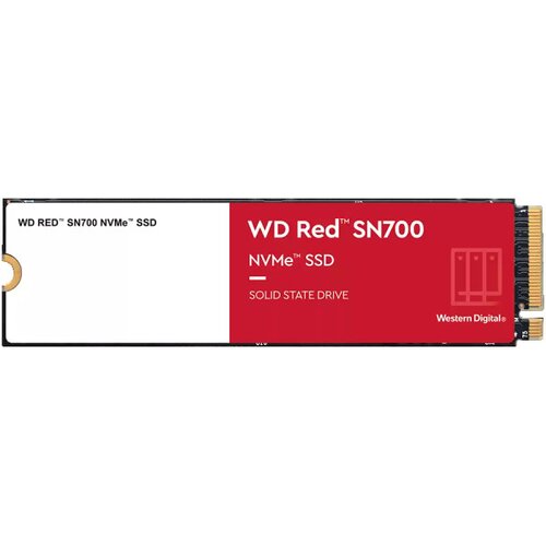 Western Digital ssd nas wd red SN700 500GB M.2 2280-S3-M pcie Gen3 x4 nvme, readwrite: 34302600 mbps, iops 420K380K, tbw: 1000 ( WDS500G1R0C-68BDK0 ) Cene