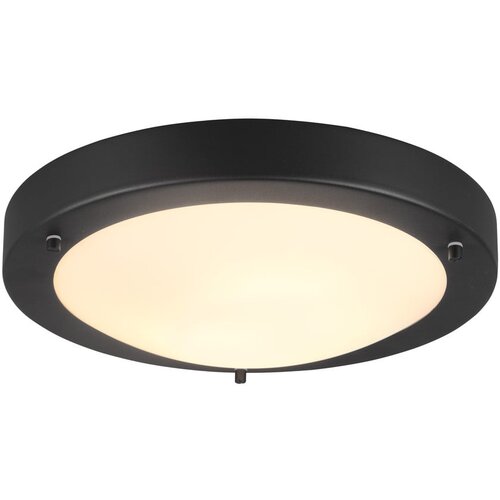 Tri O mat črna stropna svetilka &amp;oslash; 31 cm condus - trio Slike