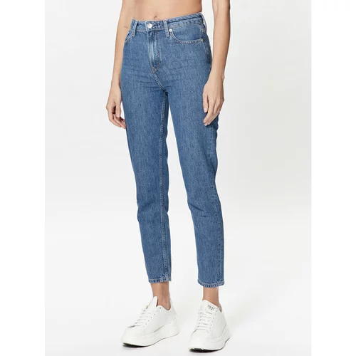 Tommy Hilfiger Jeans hlače Gramercy WW0WW38143 Modra Tapered Fit