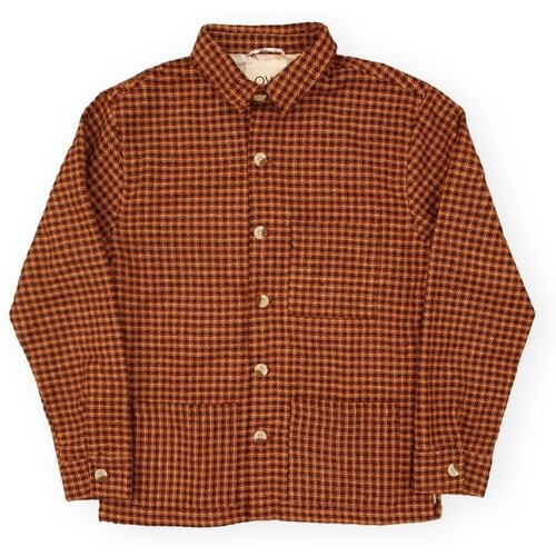 Otherwise Pla&amp;scaron;či Muse Upcycled Wool Jacket - Multicolor Oranžna Slike