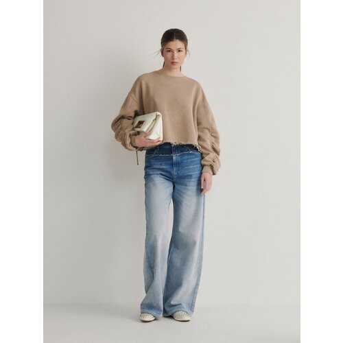 Reserved Ladies` jogging top - bež Cene