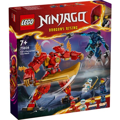 Lego NINJAGO Kaijev elementarni robotski oklep ognja 71808 Cene