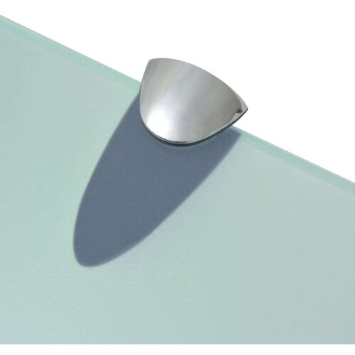  Zidne police 2 kom staklene 60 x 10 cm 8 mm Slike