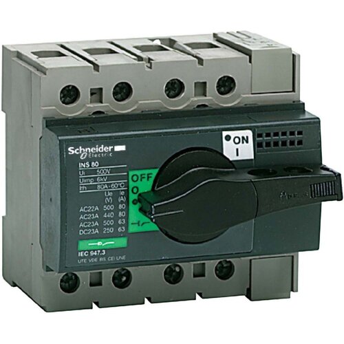 SCHNEIDER APC Schneider Electric stikalo za prekinitev obremenitve INS80 3p Interpact 28904, (21224461) Cene