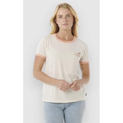 Rip Curl Swell Lines Ringer T-shirt bone Cene