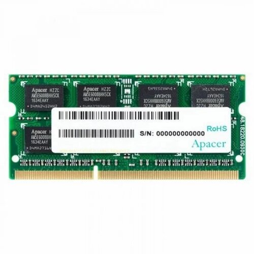 Apacer pomnilnik ram Ddr3L so-dimm 1600Mhz Pc3-12800 8Gb Cl11, (21408131) Cene