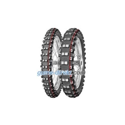 Mitas Terra Force-MX MH ( 70/100-10 TT 41M Dvojno oznacevanje 2.50-10, zadnje kolo, Mischung srednje HARD, NHS, rot & gruen ) Cene