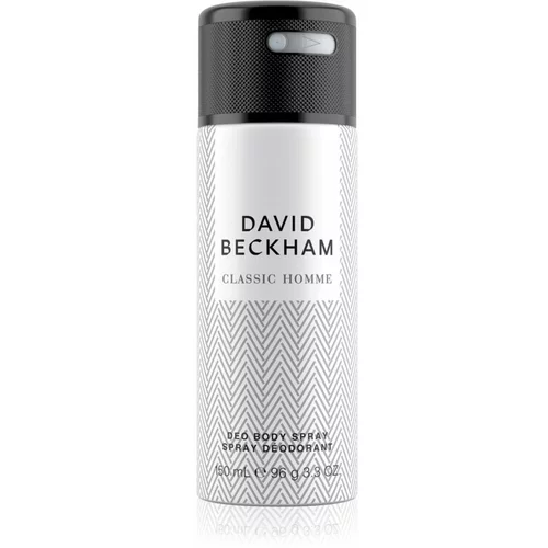 David Beckham Classic Homme dezodorans u spreju za muškarce 150 ml
