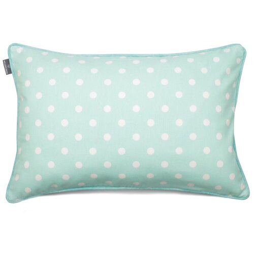 WeLoveBeds Mentolově zelen&amp;yacute; povlak na pol&amp;scaron;t&amp;aacute;ř Dots, 40 x 60 cm Slike