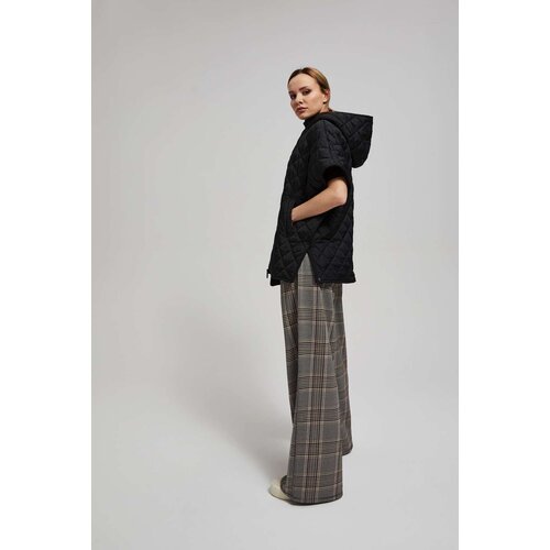 Marisse Oversized Vest With Hood Slike