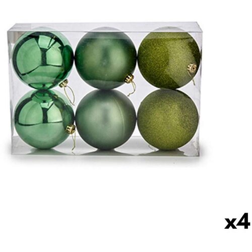  Set božićnih kuglica 15 x 16 x 15 cm Zelena (4 kom.) Cijene