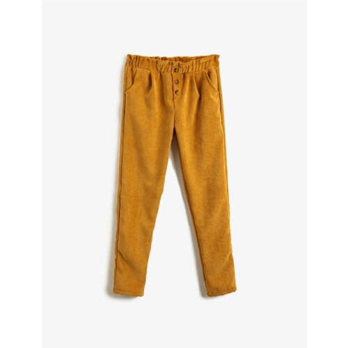 Koton Pants - Yellow - Straight Cene