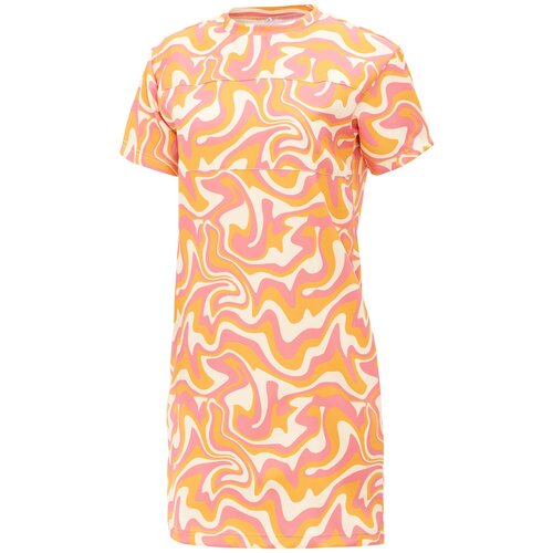 BRILLE ženska haljina CLASSIC MIX SD240101 narandžasto-roze Cene