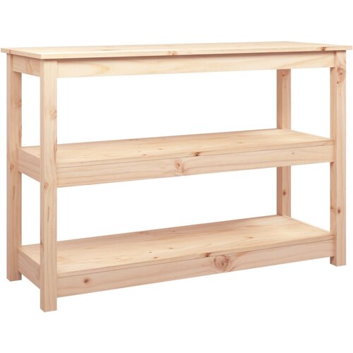 vidaXL Konzolna mizica 110x40x74 cm trdna borovina, (20711413) Cene