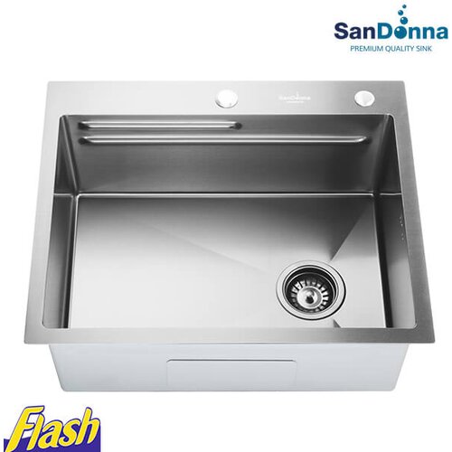  Hrom INOX Sudopera (SET) - SanDonna - HD6050R Slike