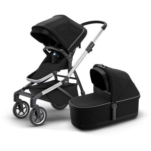 Thule Komplet Sleek dječja kolica + Sleek ko&amp;scaron;ara crna Slike